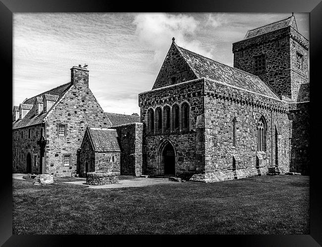 The Abbey on The Isle of Iona Framed Print by Naylor's Photography