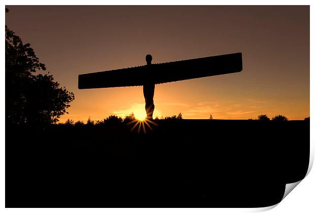  Angel of the North Print by Northeast Images