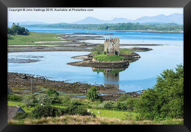  Scottish Castle Framed Print by John Hastings
