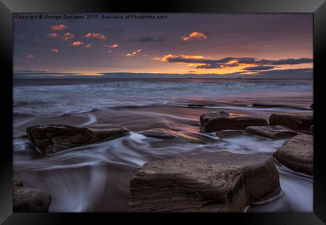 At the Start of the Day Framed Print by George Davidson