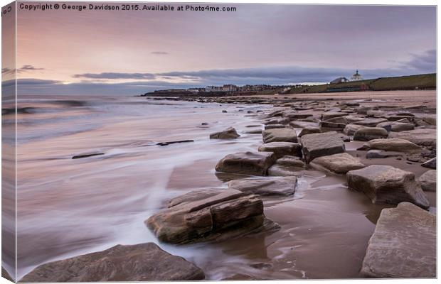 The View to the City Canvas Print by George Davidson