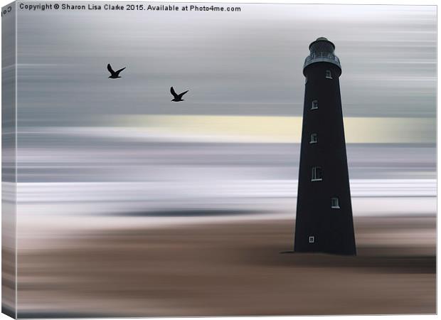  Lighthouse 2 Canvas Print by Sharon Lisa Clarke