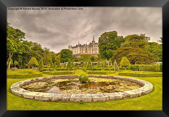  Dunrobin Casle  Framed Print by Robert Murray