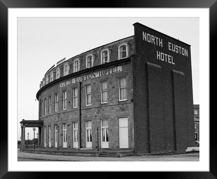  North Euston Hotel, Fleetwood Framed Mounted Print by Andy Heap