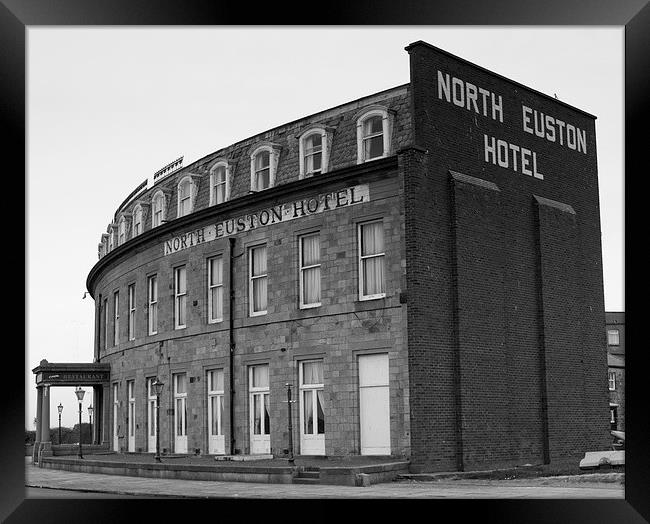  North Euston Hotel, Fleetwood Framed Print by Andy Heap