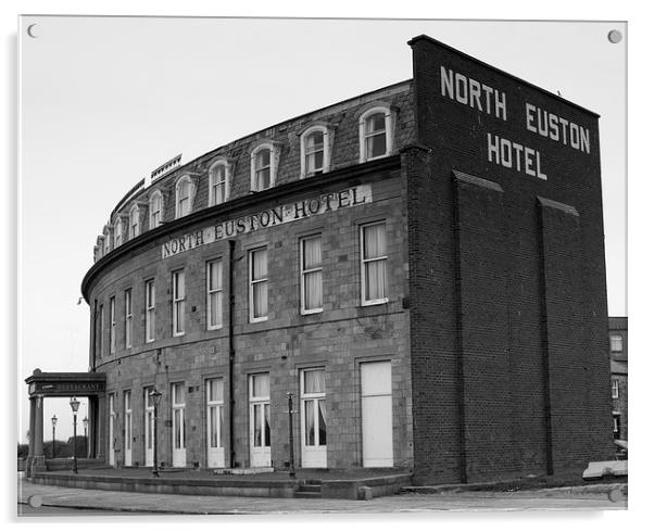  North Euston Hotel, Fleetwood Acrylic by Andy Heap