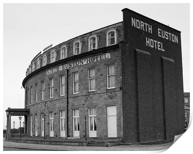  North Euston Hotel, Fleetwood Print by Andy Heap