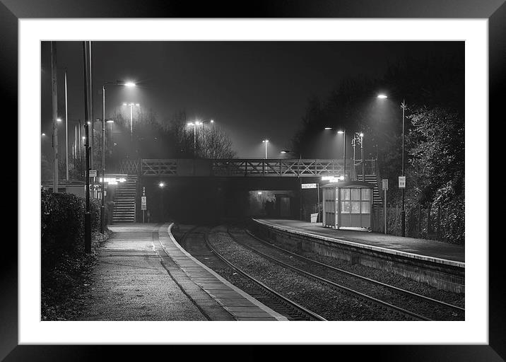  Taffs Well train station  Framed Mounted Print by Dean Merry