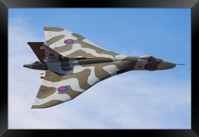 Vulcan bomber Spirit of Great Britain Framed Print by Oxon Images