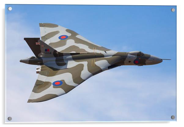 Vulcan bomber Spirit of Great Britain Acrylic by Oxon Images