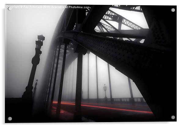  Tyne Fog Acrylic by Ray Pritchard