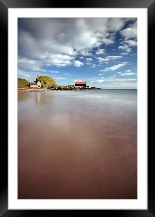  Southend Shore Framed Mounted Print by Grant Glendinning