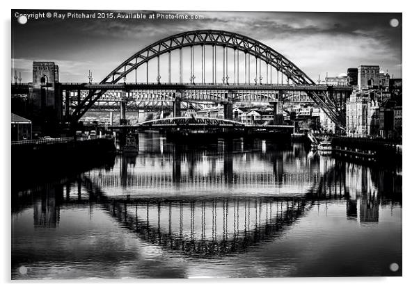  Toon Bridge Acrylic by Ray Pritchard