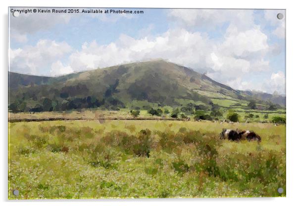  Broadlee Bank Tor Acrylic by Kevin Round