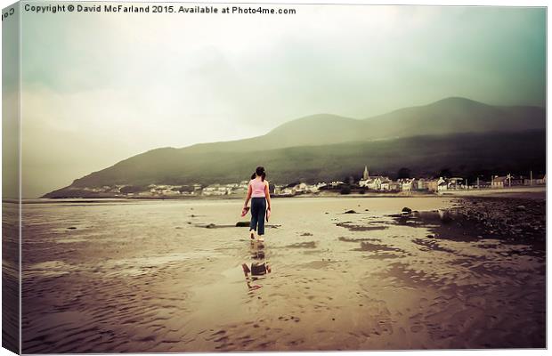  Memories of the Mournes Canvas Print by David McFarland