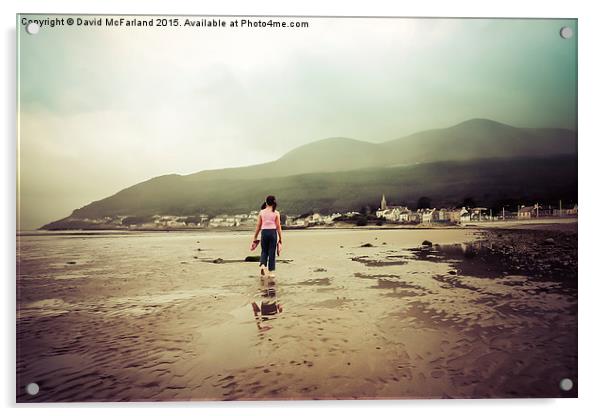  Memories of the Mournes Acrylic by David McFarland