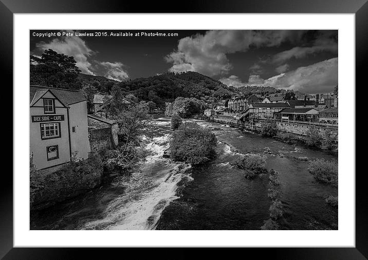  Llangollen Framed Mounted Print by Pete Lawless