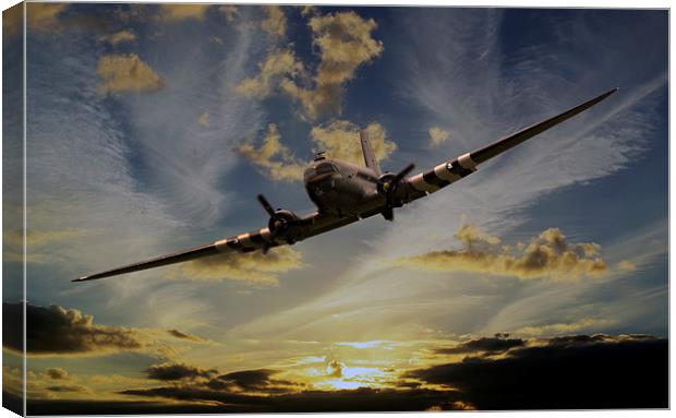  D-Day Delivery Canvas Print by Stephen Ward