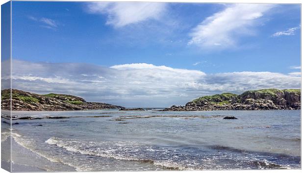Sun, Sea and The Isle of Mull Canvas Print by Naylor's Photography