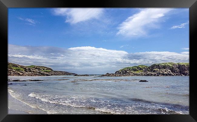 Sun, Sea and The Isle of Mull Framed Print by Naylor's Photography
