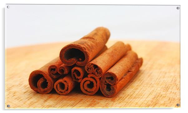 Cinnamon Rolls Acrylic by Paul Piciu-Horvat
