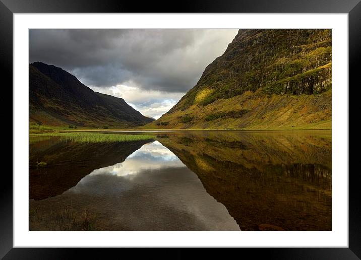   Loch Achtriochtan Framed Mounted Print by Stephen Taylor