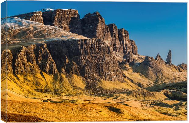The Old Man of Storr, Isle of Skye Canvas Print by David Ross
