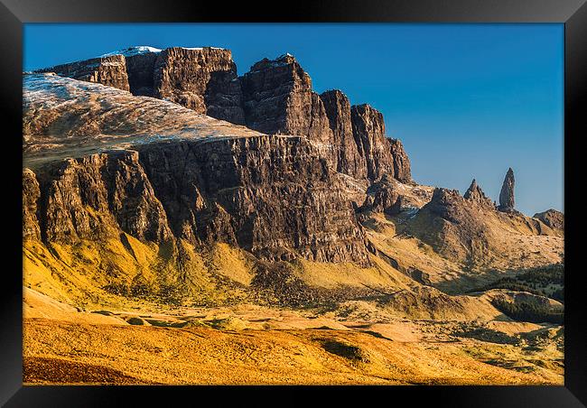 The Old Man of Storr, Isle of Skye Framed Print by David Ross
