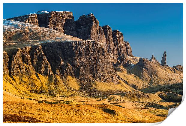 The Old Man of Storr, Isle of Skye Print by David Ross