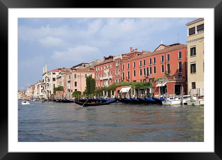  Venice paradise Framed Mounted Print by Steven Plowman
