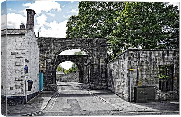 St Wilfrid's Gateway Canvas Print by Tom Gomez