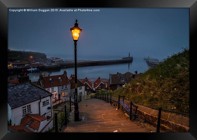  Whitby North Yorkshire . Framed Print by William Duggan