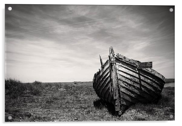  Beached  at Burnham Acrylic by Paul Holman Photography