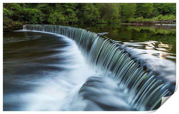  Cefn-coed-y-cymmer wier  Print by Dean Merry