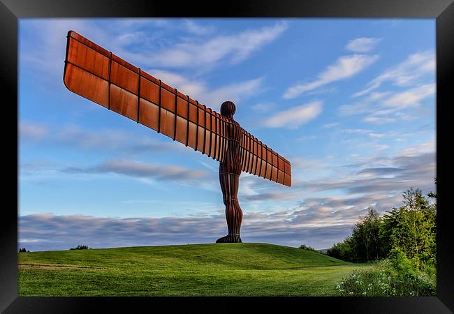  Angel of the North Framed Print by Northeast Images