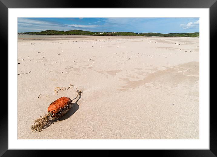 Uig beach, Isle of Lewis Framed Mounted Print by David Ross
