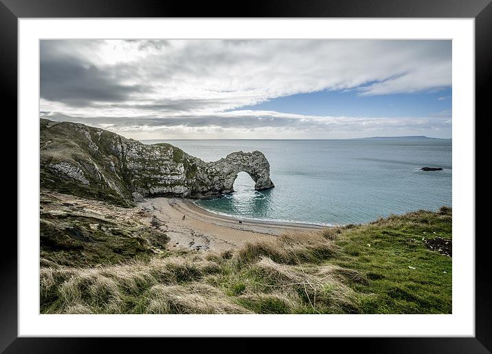 Durdle Door Framed Mounted Print by Sue Knight