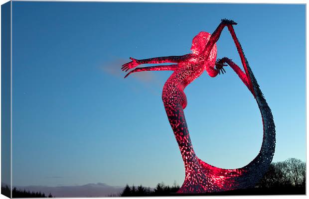   Arria by Andy Scott. Canvas Print by Tommy Dickson