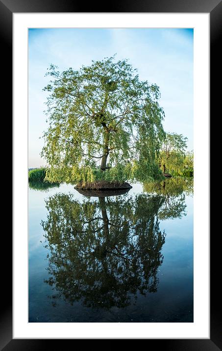  reflections Framed Mounted Print by keith sutton