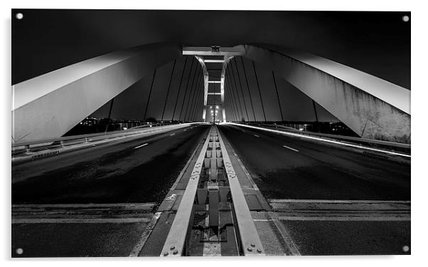 Newport Arch Bridge Acrylic by Dean Merry