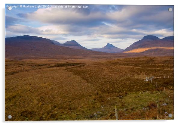  Stac Polly Scottish Highlands  Acrylic by Graham Light