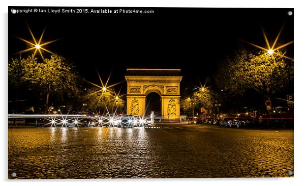   Arc de Triomphe Acrylic by Ian Lloyd Smith