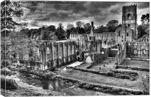  The Abbey Canvas Print by Dave Carroll