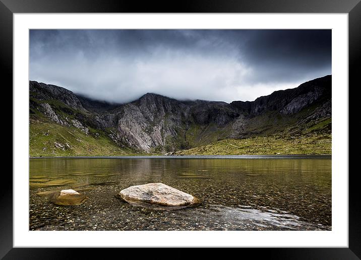  Snowdonia - Idwal Slabs Framed Mounted Print by Ian Hufton