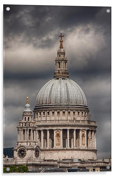  St Paul's Cathedral Acrylic by Phil Clements