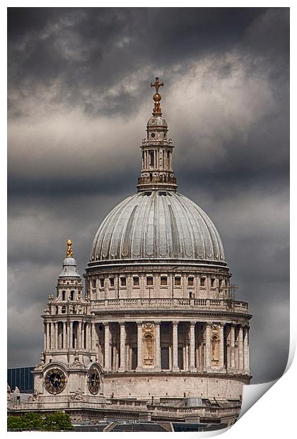  St Paul's Cathedral Print by Phil Clements