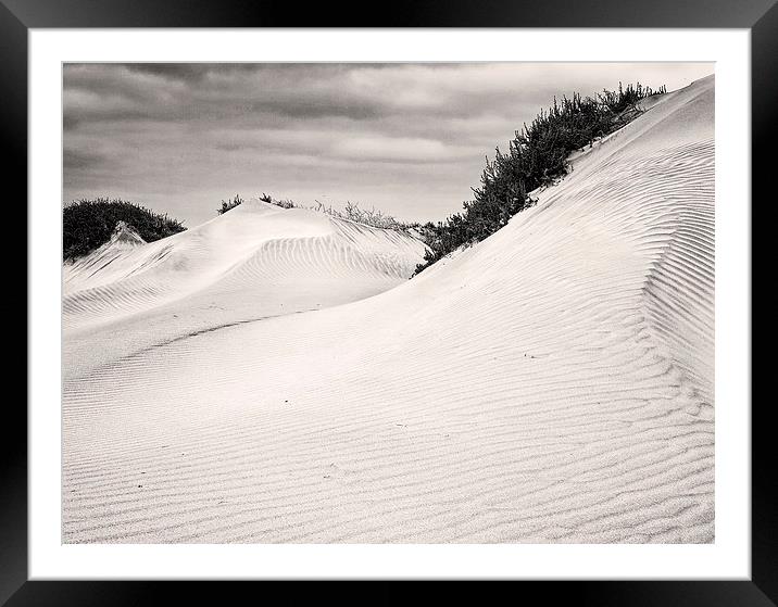  Dunes Framed Mounted Print by David McCulloch
