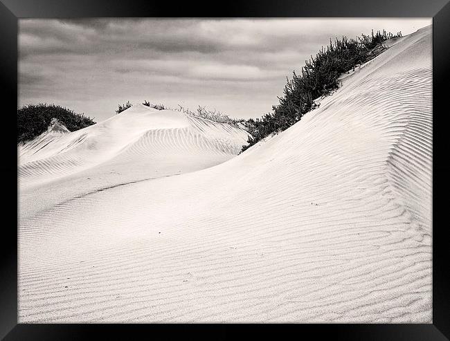  Dunes Framed Print by David McCulloch