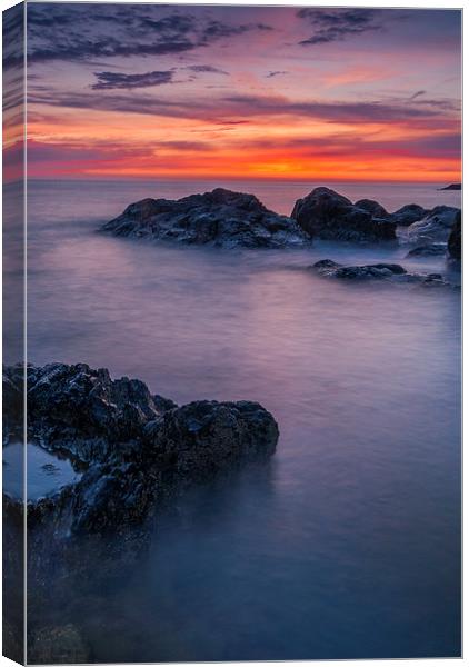 Isle of Anglesey Sunset Canvas Print by David Ross