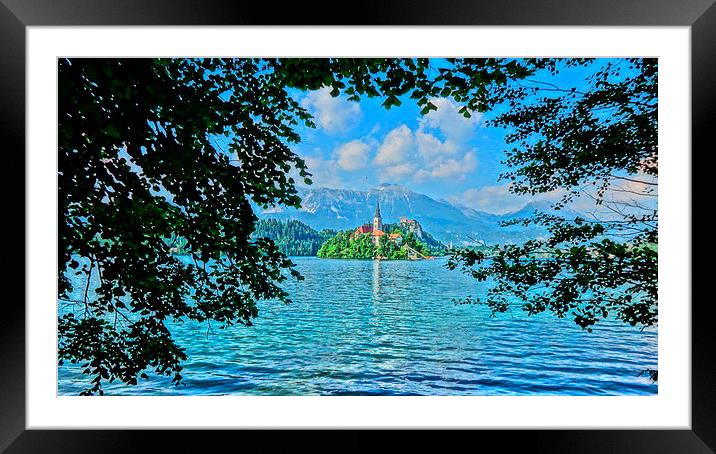  Bled Island Framed Mounted Print by camera man